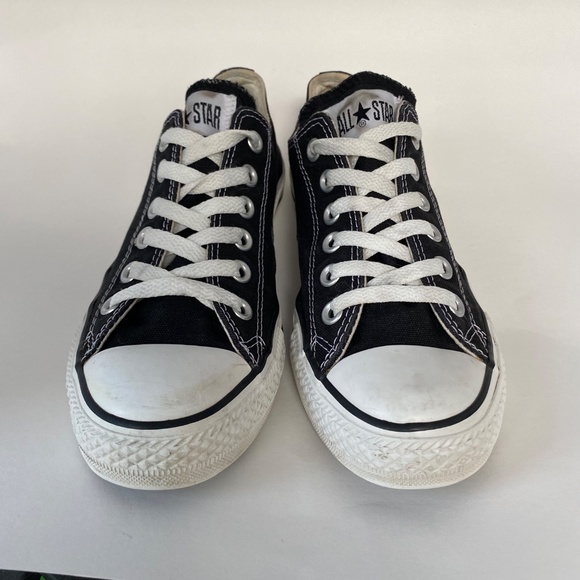 Converse All Star Low Tops - black - USA size 5 - Picture 2 of 9